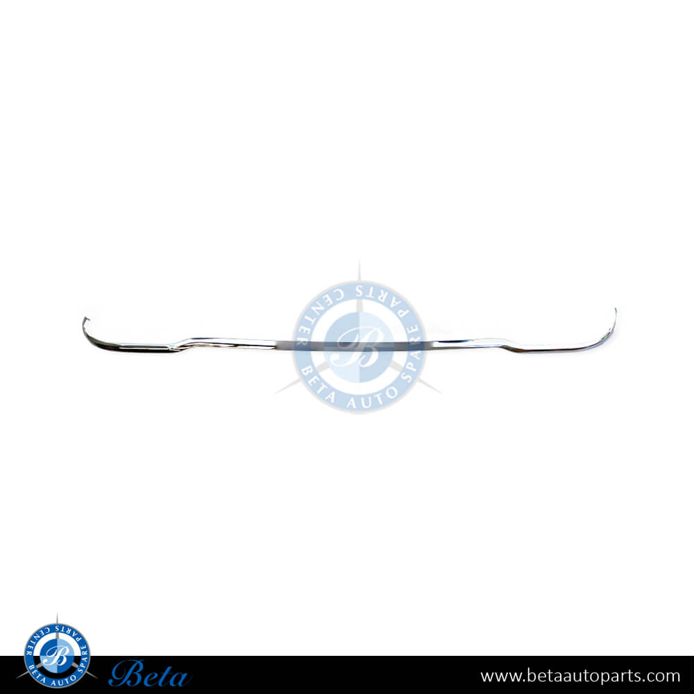 Rear bumper chrome moulding exterior Luxury package for Mercedes E-Class W213 2017-2020 models, Part Number 2138850321 Rear bumper chrome moulding exterior Luxury package for Mercedes E-Class W213 2017-2020 models, Part Number 2138850321